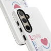 L.I.F.E. "Love is for Everyone" Color Pop Phone Case (White)