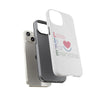 L.I.F.E. "Love is for Everyone" Color Pop Phone Case (White)