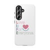 L.I.F.E. "Love is for Everyone" Color Pop Phone Case (White)