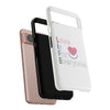 L.I.F.E. "Love is for Everyone" Color Pop Phone Case (White)